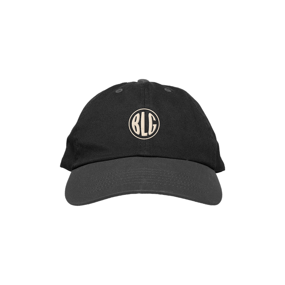 Official Boys Like Girls Merchandise. 100% cotton chino twill, unstructured low profile hat with buckle enclosure featuring the BLG circle logo design.