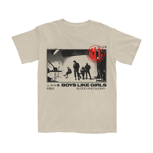 Official Boys Like Girls Merchandise. 100% cotton unisex t-shirt with a classic fit featuring a photo design.